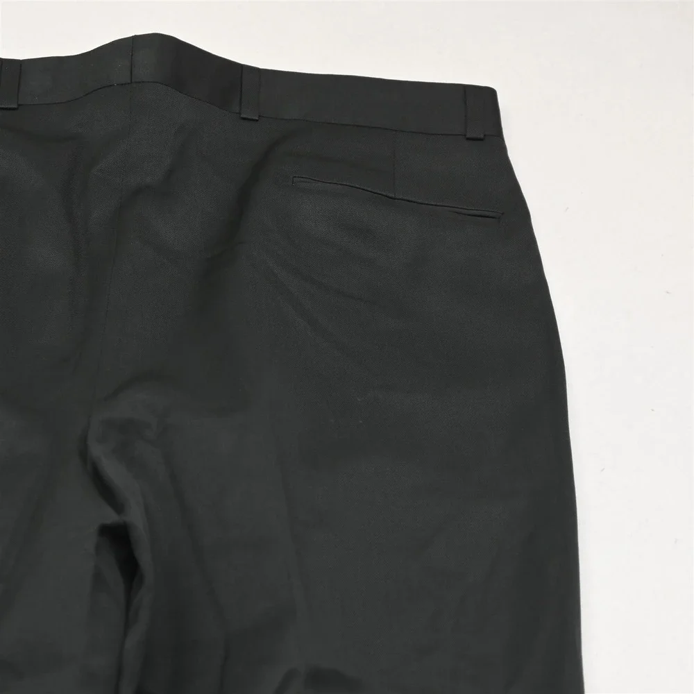Vtg Mens Double Breasted‎ 40R 34x30 Green 100% Trabaldo Togna Wool Suit